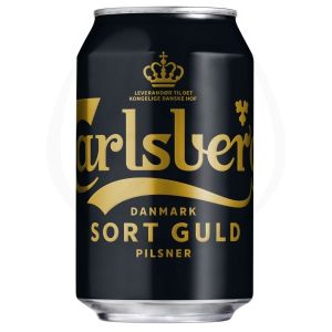 Carlsberg Sort Guld mit Pfand 24x0,33l