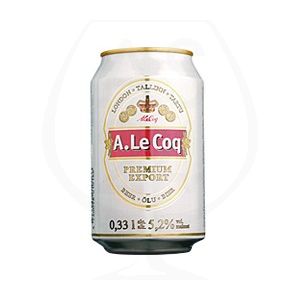 A Le Coq Premium Export mit Pfand 24x0,33l