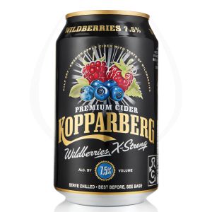 Kopparberg Wildberries X-STRONG mit Pfand 24x0,33l