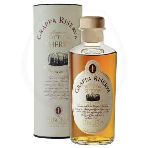 Sibona Grappa Riserva Botti da Sherry 0,5l